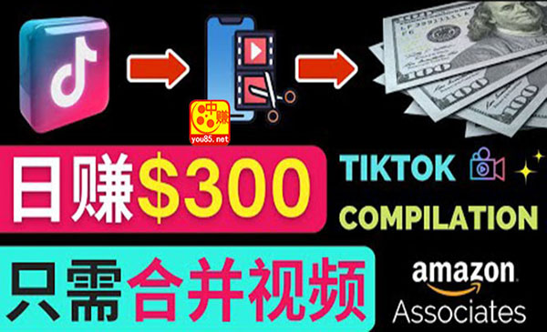 搬运Tiktok视频到Youtube赚钱-柚子网创