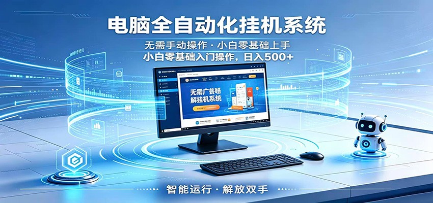 智能广告挂机无需值守，小白上手轻松实现每日增收-柚子网创