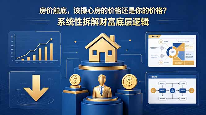 付费文章：房价触底，该操心房的价格还是你的价格？系统性拆解财富底层逻辑-柚子网创