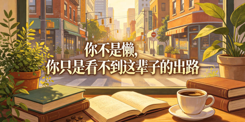 付费文章：你不是懒，你只是看不到这辈子的出路-柚子网创