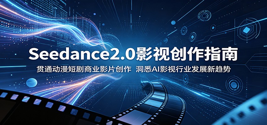 Seedance2.0影视创作指南：贯通动漫短剧商业影片创作，洞悉AI影视行业发展新趋势-柚子网创