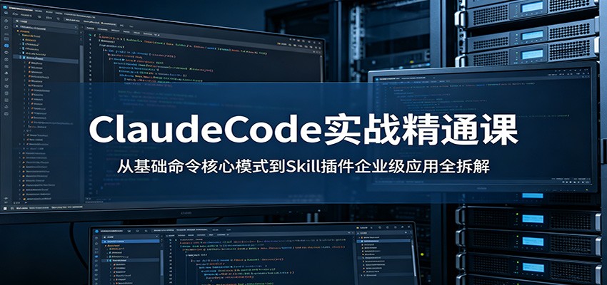 ClaudeCode实战精通课：从基础命令核心模式到Skill插件企业级应用全拆解-柚子网创