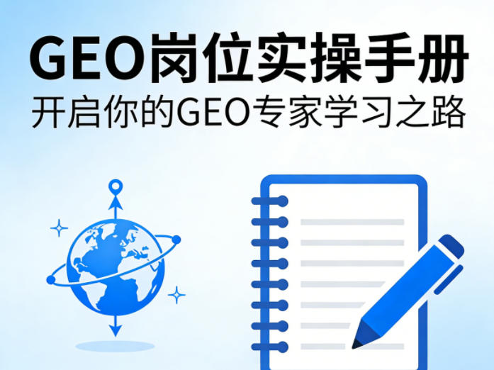 GEO岗位实操手册，开启你的GE0专家学习之路-柚子网创