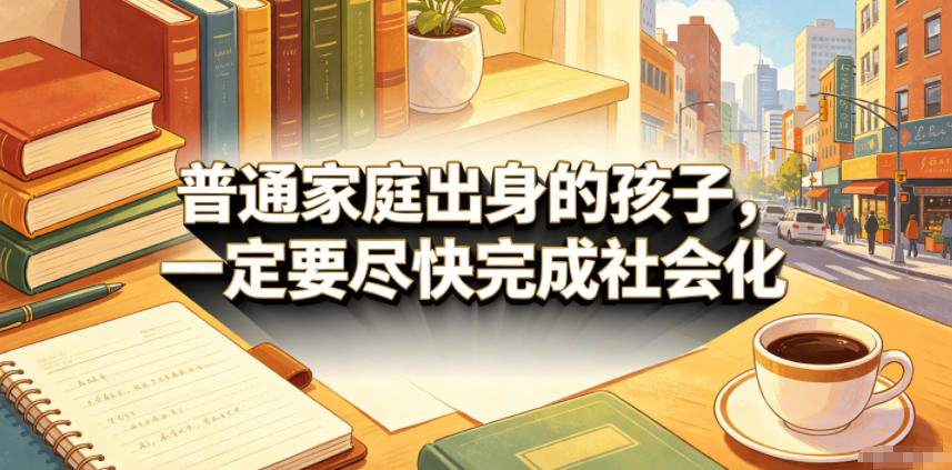 付费文章：普通家庭出身的孩子，一定要尽快完成社会化-柚子网创
