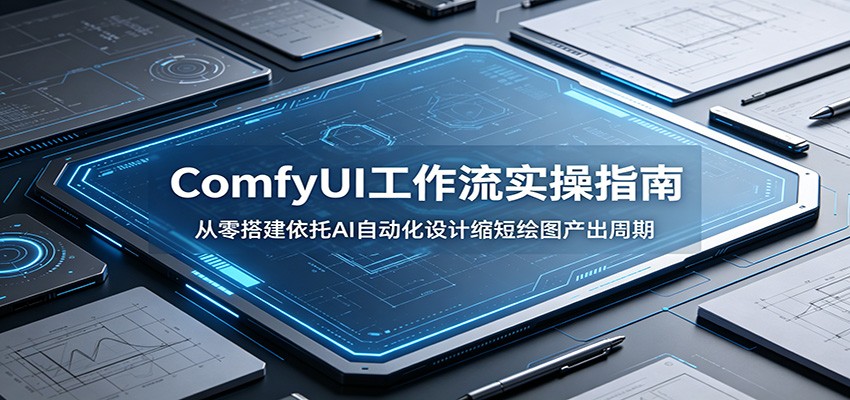 ComfyUI 工作流实操指南：从零搭建依托AI自动化设计缩短绘图产出周期-柚子网创