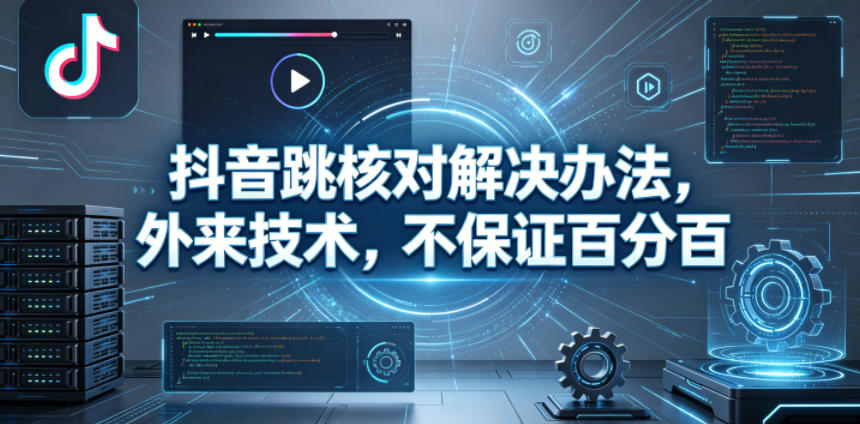 抖音跳核对解决办法，外来技术，不保证百分百-柚子网创